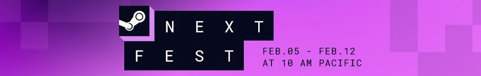 The banner image for Steam NextFest Winter 2024.